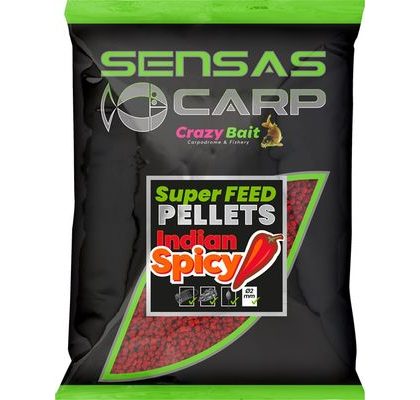 Sensas Pelety Super Feed Indian Spicy 650g