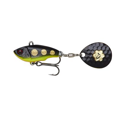 Savage Gear Wobler Fat Tail Spin Sinking Black Magic