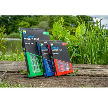 Preston Cievky Interlok Slider Winders Červené 13cm 10ks