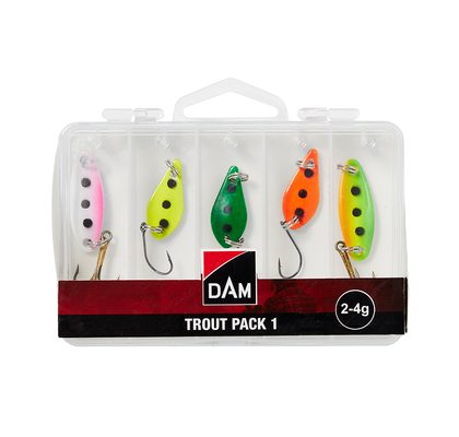 DAM Sada blyskáčov Trout Pack 5ks