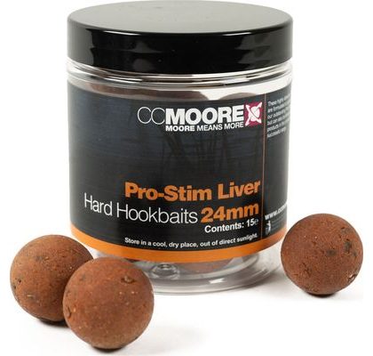 CC Moore Boilie Pro-Stim Liver Hard Hookbaits