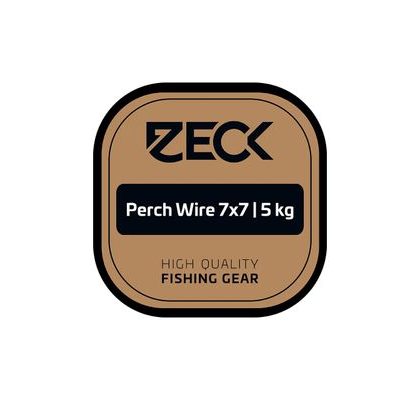 Zeck Vazatelné ocelové lanko Perch Wire 7x7 5kg