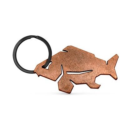 Delphin Klíčenka s otvírákem na láhve Carpener bronzová