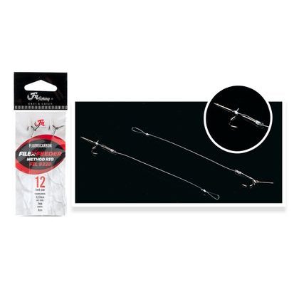 Filfishing Náväzec Method Feeder Fluorocarbon Rig