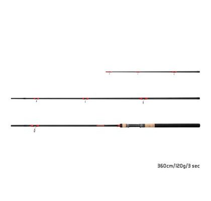 Delphin Prút Magma Legend4ry Heavy 360cm 150g 3diely