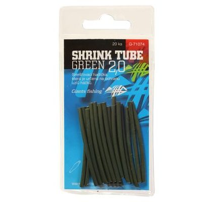 Giants Fishing Zmršťovacie hadičky zelené Shrink Tube Green 20ks