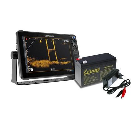 Lowrance Echolot HDS PRO 12 so sondou Active Imaging HD + batéria + nabíjačka ZADARMO