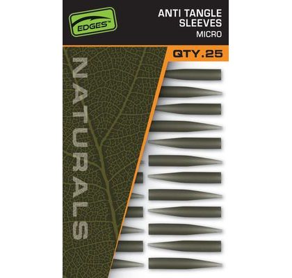 Fox Prevlaky Edges Naturals Anti-tangle sleeve micro 25 ks