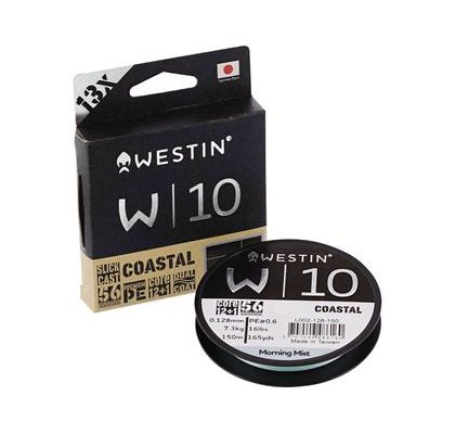 Westin Pletená Šnúra W10 13 Braid Coastal Morning Mist 150m