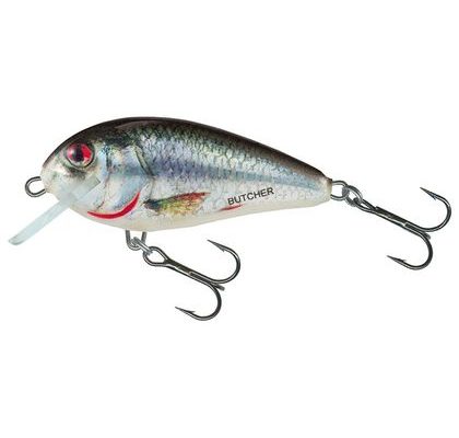 Salmo Wobler Butcher Floating Holographic Real Dace