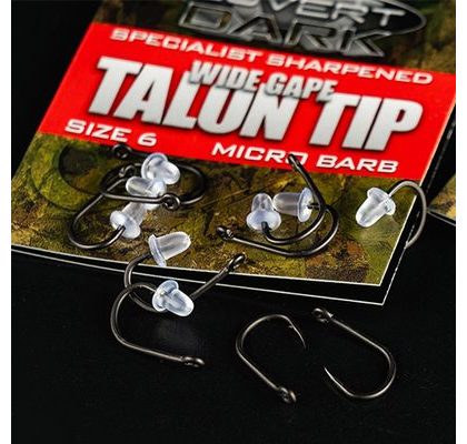 Gardner Háčky Specialist Hand Sharpened Covert Dark Wide Gape Talon Tip 10ks