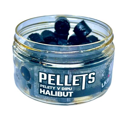 LK Baits Pelety v dipe Halibut 60g