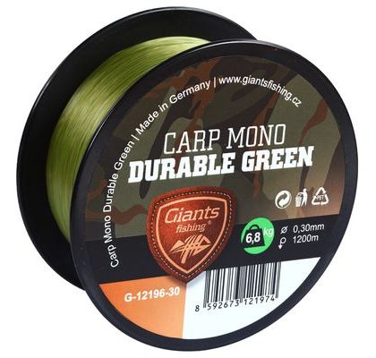 Giants Fishing Vlasec Carp Mono Durable Zelený