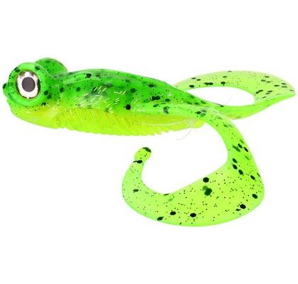 Gunki Gumová nástraha Bull Frog Lime Chart Pepper