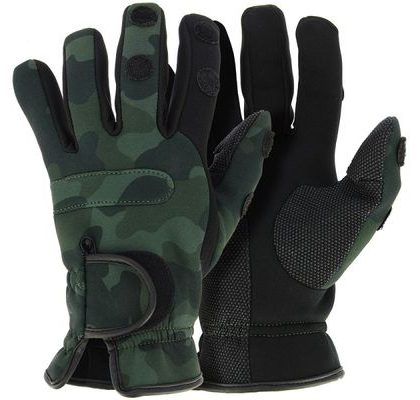 NGT Neoprénové Rukavice Camo Gloves