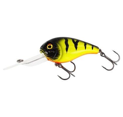 Westin Wobler MegaBite DR Crankbait Plávajúci Fire Perch