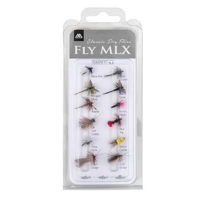 Mikado Sada suchých muchičiek Dry Flies Barbed 12ks