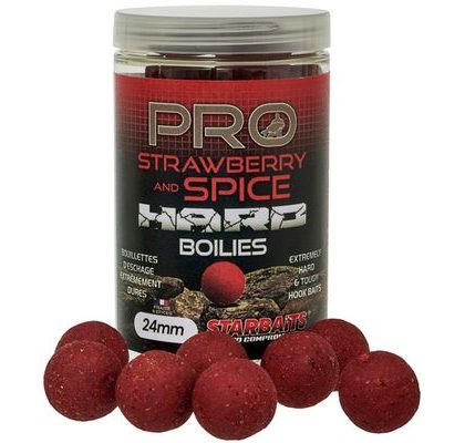Starbaits Boilie Hard Pro Strawberry Spice 200g