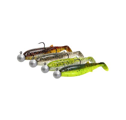 Savage Gear Gumová nástraha Cannibal Shad bulk Red Head