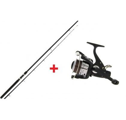 AP Prút Feeder Max Medium 3m/75gr + naviják Max 40 ZDARMA