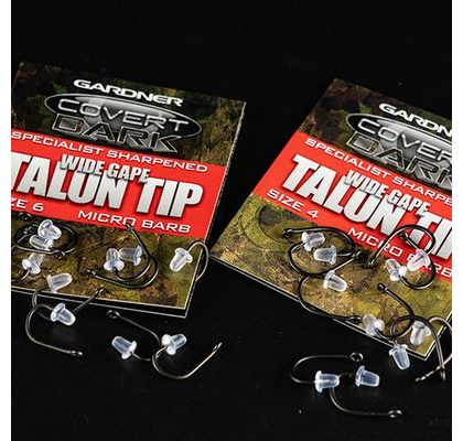 Gardner Háčky Covert Dark Mugga Hook Barbed 10ks