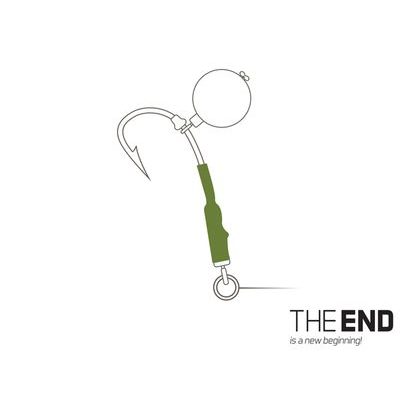 Delphin Zmršťovacia bužírka THE END 43mm x 3mm 50ks