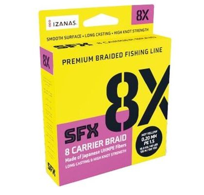 Sufix Šňůra SFX 8X tmavě zelená 135m