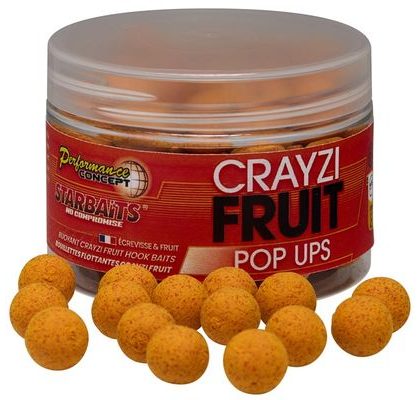 Starbaits Plávajúce boilies Pop Up Crayzi Fruit 50g
