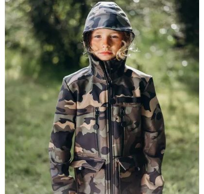 Šijeme srdcem Bunda Softshell V kapse celý revír