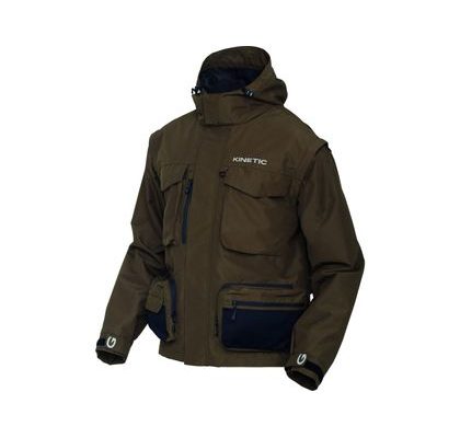 Kinetic Bunda Strider Zip-Off Jacket Olivová