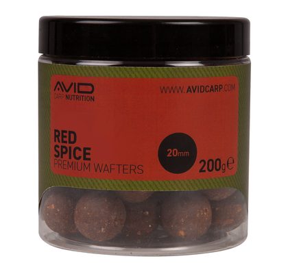 Avid Boilies Premium Wafters Red Spice Belachan 20mm 200g