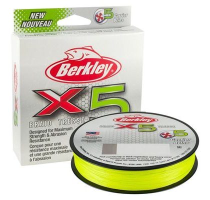 Berkley Šnúra X5 Flame Green 150m