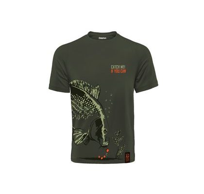 Fox Tričko Black / Camo Logo T-Shirt
