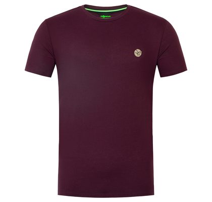 Korda Triko LE Split Tee Burgundy
