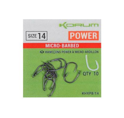Korum Háčky Xpert Power Hooks 10ks