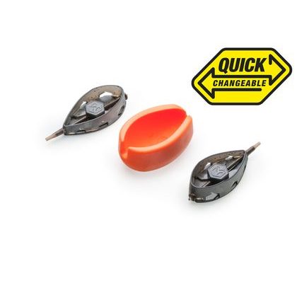 Mivardi Krmítka Method Feeder set QMR Flat L (30g + 40g + 50g + forma)