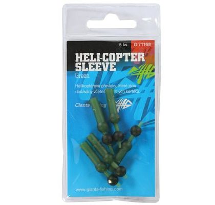 Giants Fishing Systém na montáž Heli-Copter Sleeve Green 5ks