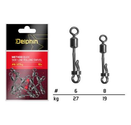 Delphin Rýchloobratlík s poistkou Method QuiX 10ks