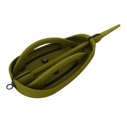Mivardi Krmítka Method Feeder set QMR Flat L (30g + 40g + 50g + forma)