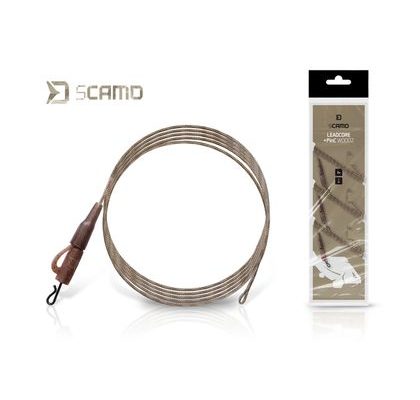 Delphin Návazec sCamo Leadcore + PinC Woodz 1m 3ks