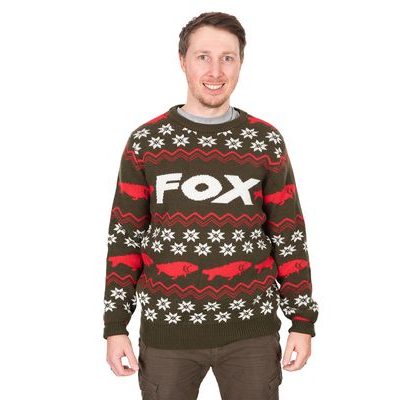 Fox Svetr Xmas Jumper