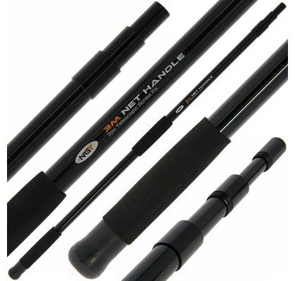 NGT Podberáková Tyč 3v1 Screw Fix Net Handle 3m