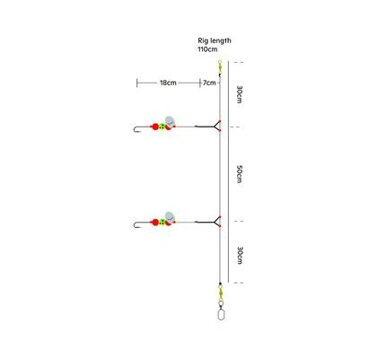 Kinetic Nástraha Gummi-Makk Červená 5ks