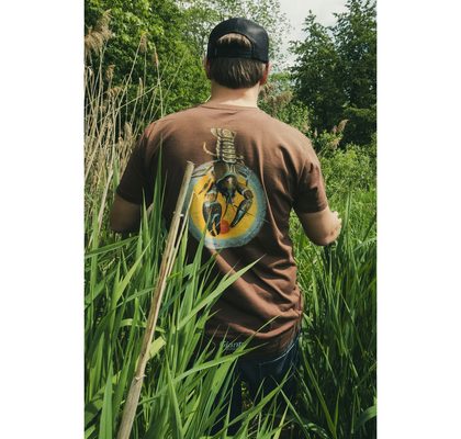 Fox Tričko Black / Camo Logo T-Shirt