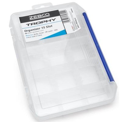 Zebco Krabička Trophy Organizer 15 Slot