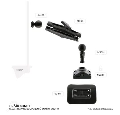 Scotty Držiak sondy