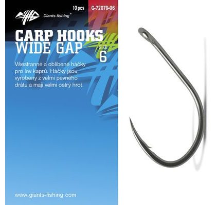 Giants Fishing Háčik s očkom Wide Gap 10ks