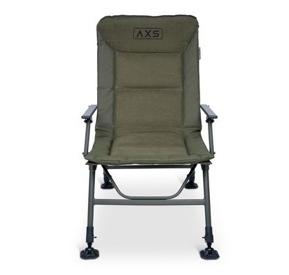 Trakker Křeslo komfortní s područkami Levelite Camo Longback Recliner