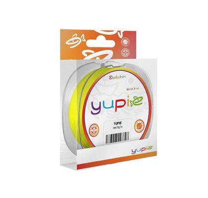 Delphin Vlasec Yupie fluo žlutá 300m
