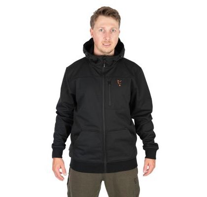 Fox Bunda Collection Soft Shell Jacket Black & Orange